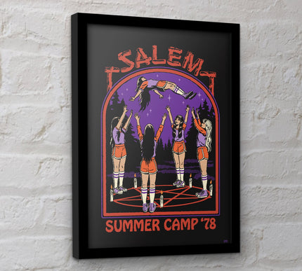 Steven Rhodes Salem Summer Camp Framed Print