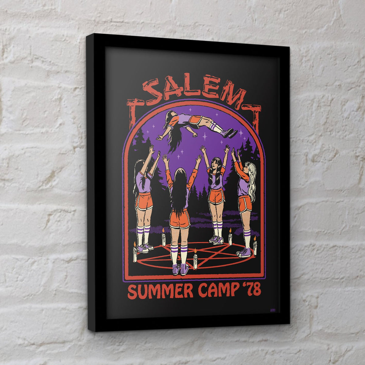 Steven Rhodes Salem Summer Camp Framed Print