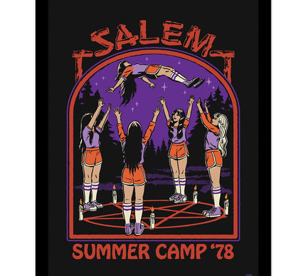 Steven Rhodes Salem Summer Camp Framed Print
