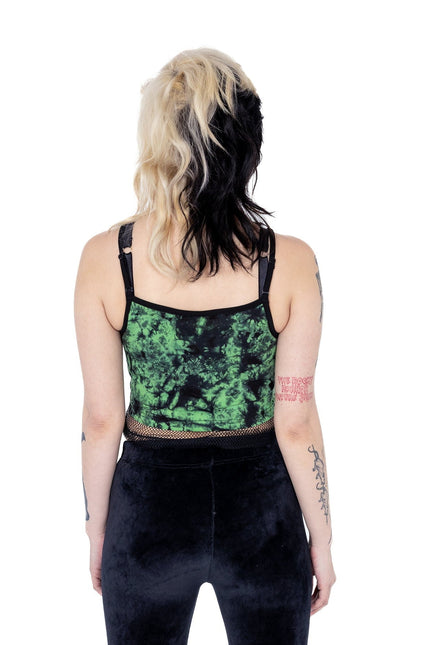 Heartless Danica Top | Green / Black