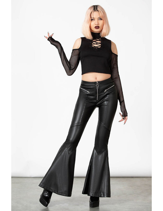 Killstar Dark Half Long Sleeve Top