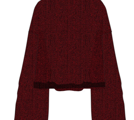 Killstar Dead Romantic sweater | Red / Black
