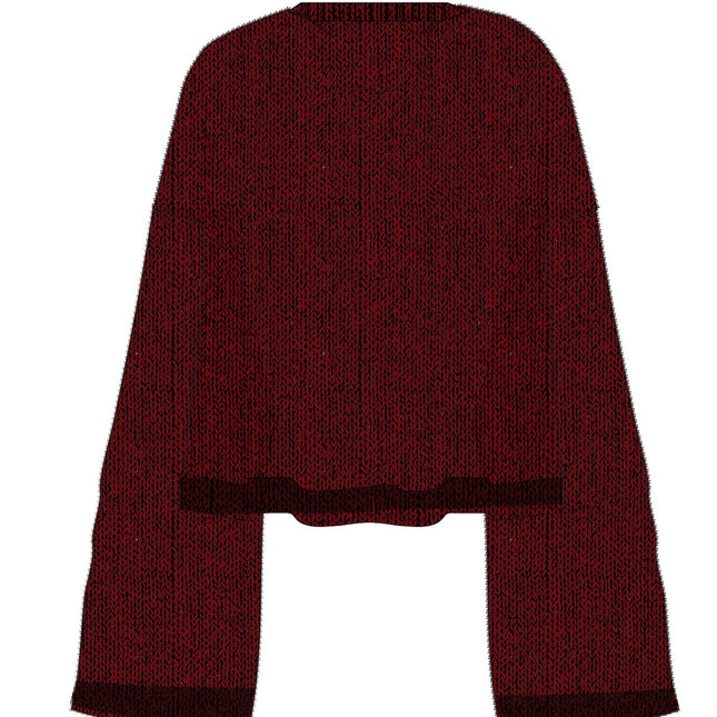 Killstar Dead Romantic sweater | Red / Black