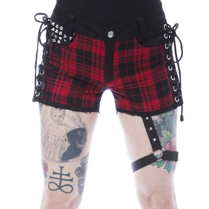 Heatless Despair Shorts | Black/Red
