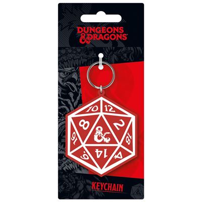 Dungeons and Dragons D20 Keychain