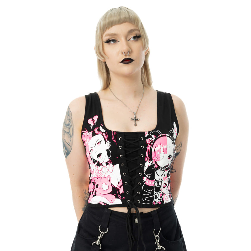Cupcake Cult Dollhouse Detention Top