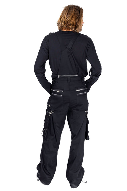 Heartless Dorcas Unisex Dungarees | Black