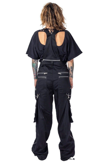 Heartless Dorcas Unisex Dungarees | Black