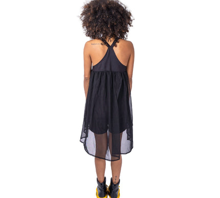 Chemical Black Dysania Playsuit | Black