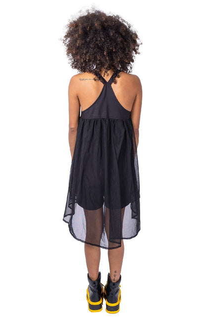 Chemical Black Dysania Playsuit | Black