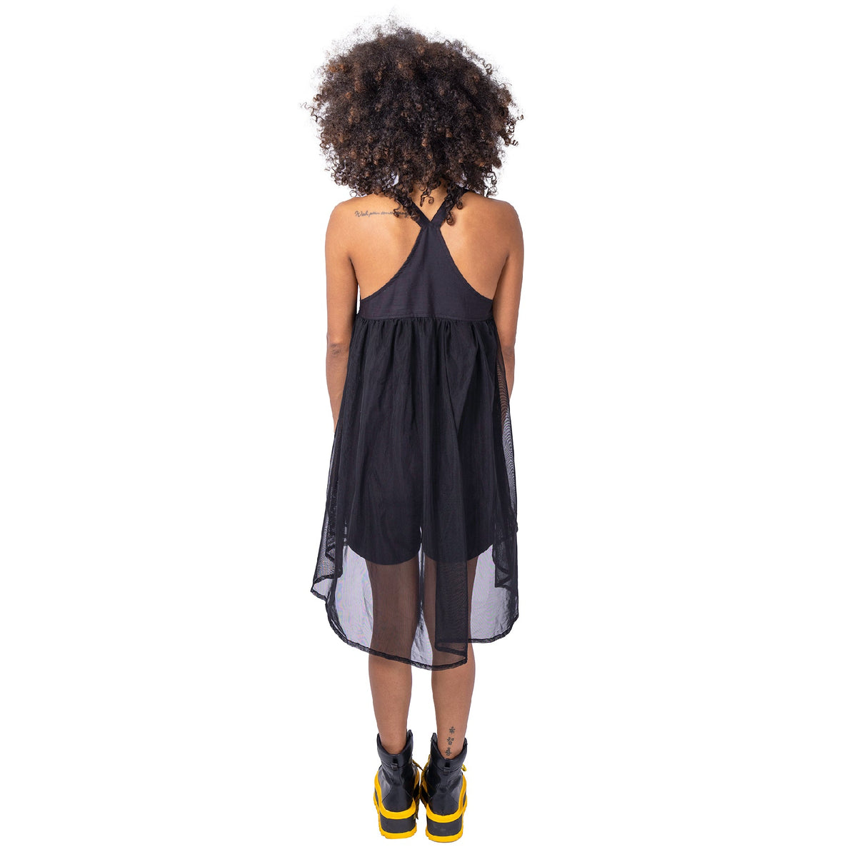 Chemical Black Dysania Playsuit | Black