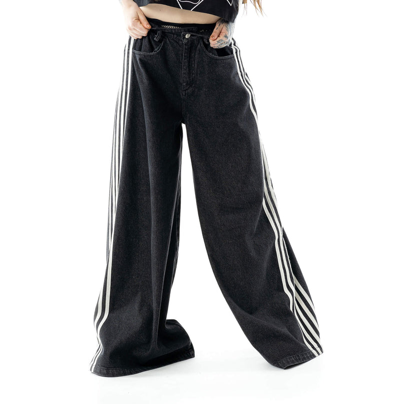 Heartless Echo Pants | Black Stonewash