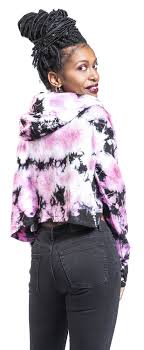 Innocent Lifestyle Emrys Cropped Hood | Pink / Black