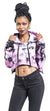 Innocent Lifestyle Emrys Cropped Hood | Pink / Black