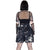 Vixxsin Etain Shorts | Black / White Tie Dye