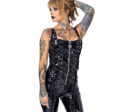 Heartless Evilene Top | Black