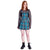 Heartless Faye Pinafore Dress | Turquoise Check