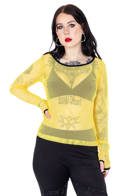 Poizen Industries Future Top | Yellow