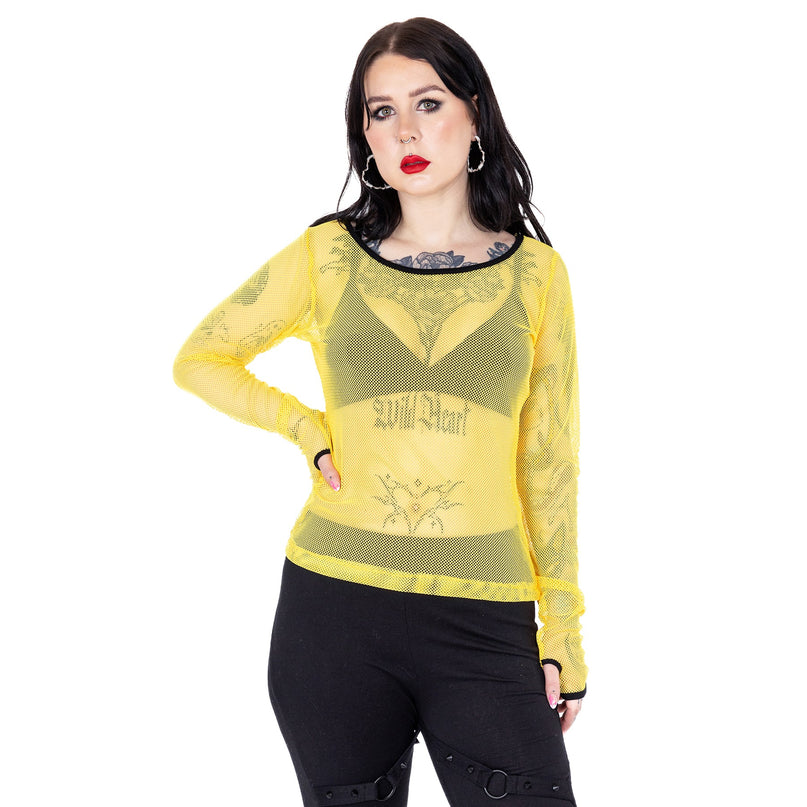 Poizen Industries Future Top | Yellow
