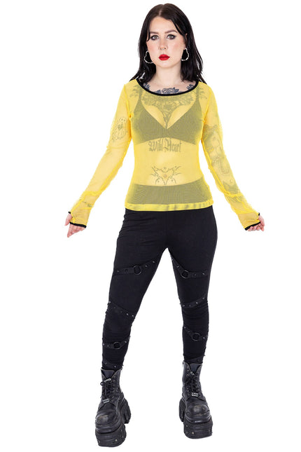 Poizen Industries Future Top | Yellow