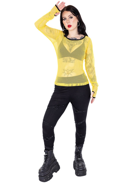 Poizen Industries Future Top | Yellow