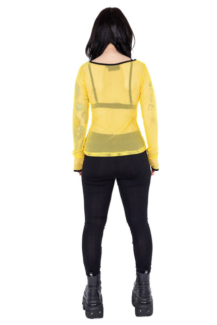 Poizen Industries Future Top | Yellow