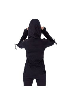 Vixxsin Garden Skull Hood | Black