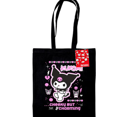 Kuromi Tote Bag Cheeky | Black