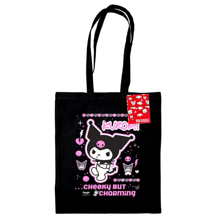 Kuromi Tote Bag Cheeky | Black