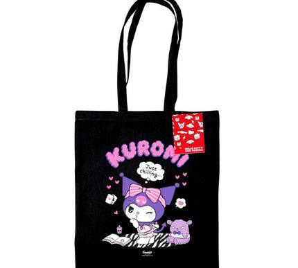 Kuromi Tote Bag Just Chilling