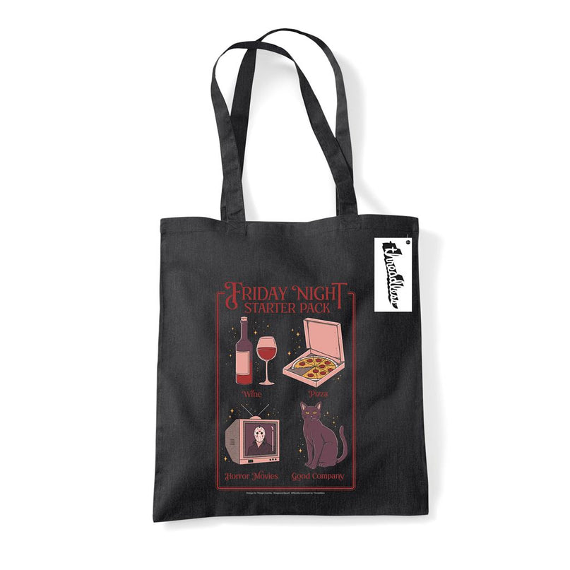 Thiago Correa Friday Night Tote Bag | Black
