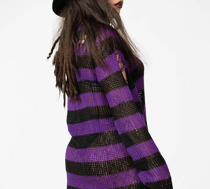 Killstar Hazed Out Knit Sweater