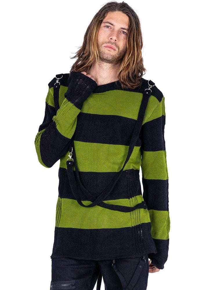 Heartless Amalric Jumper | Green / Black