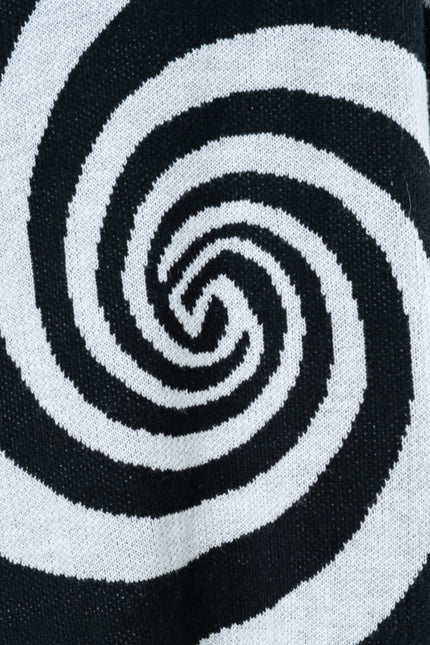 Vixxsin Hypno Cardigan | Black / White