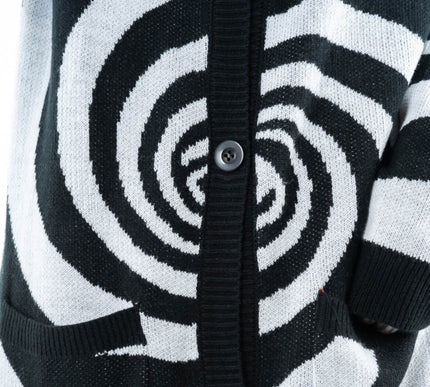Vixxsin Hypno Cardigan | Black / White