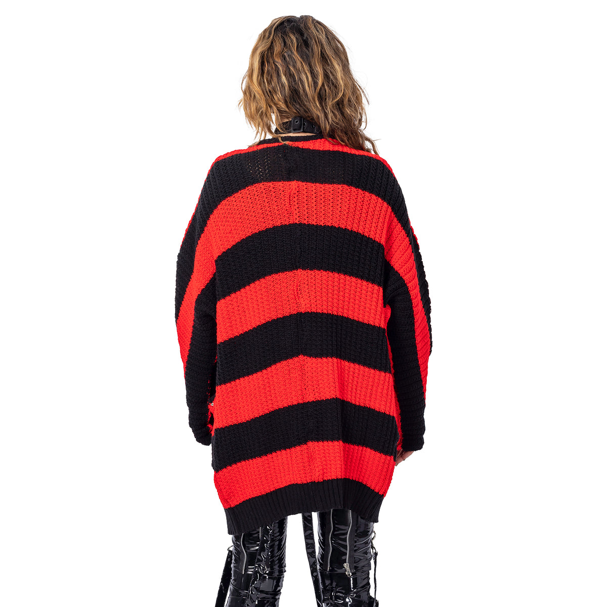 Heartless In A Daze Cardigan | Red/Black