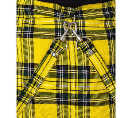 Heartless Incantation Dress | Yellow Check