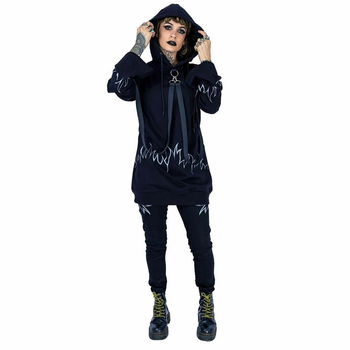 Heartless Inferno Hood | Black