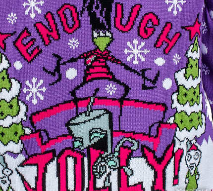 Invader Zim Christmas Jumper | More Power For Santa
