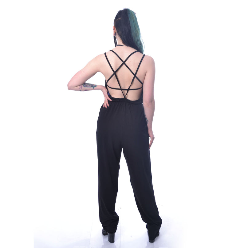 Heartless Ivy Jumpsuit | Black
