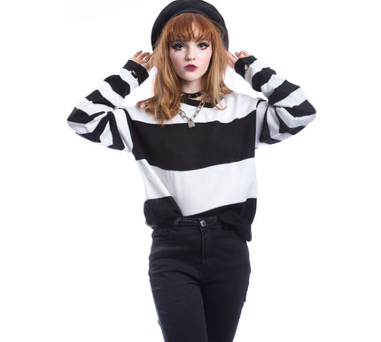 Heartless Jack Top | Black / White