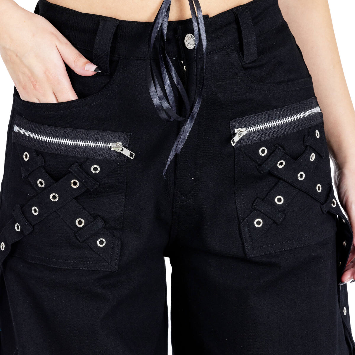 Chemical Black Josie Trousers | Black