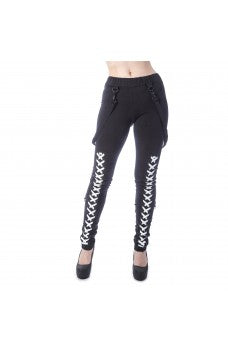Chemical Black Kalma Leggings | Black / white