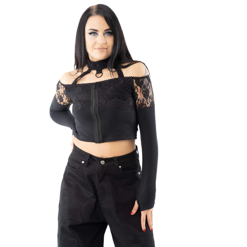 Poizen Industries Katriel Top | Black