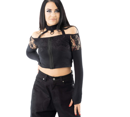 Poizen Industries Katriel Top | Black