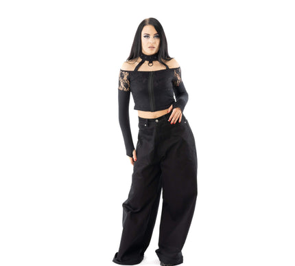 Poizen Industries Katriel Top | Black