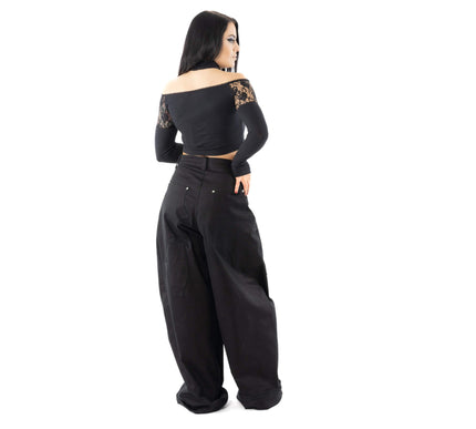 Poizen Industries Katriel Top | Black