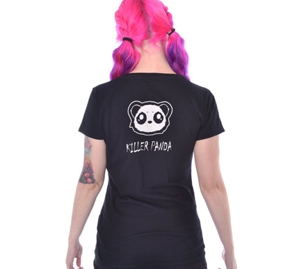 Killer Panda Killer Unicorns T-Shirt | Black