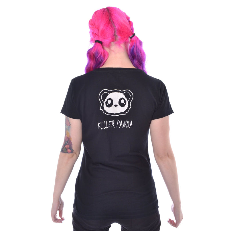 Killer Panda Killer Unicorns T-Shirt | Black