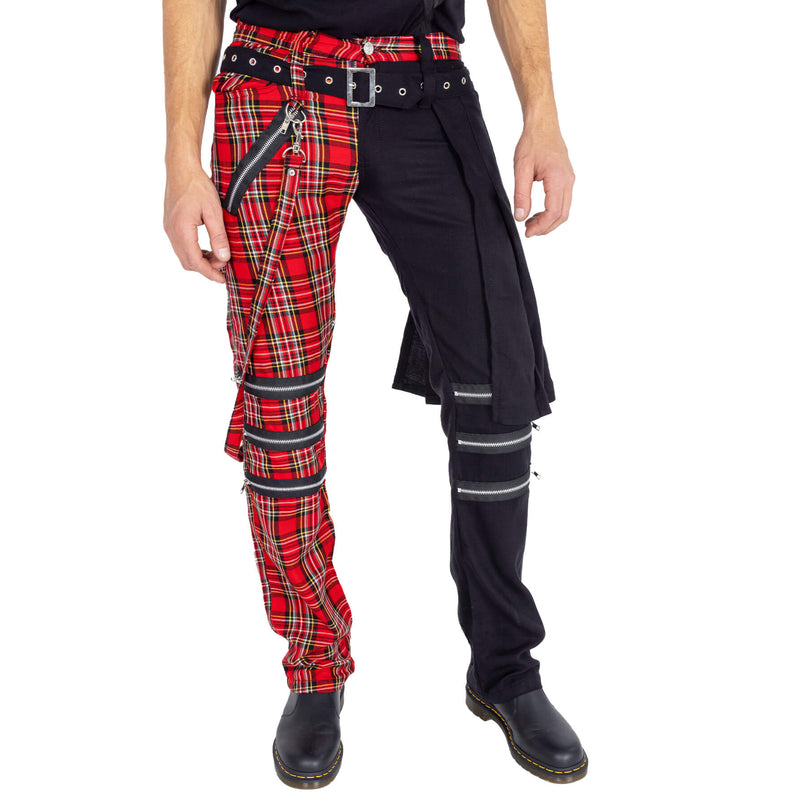 Heartless Kreed Pants | Black / Red Check